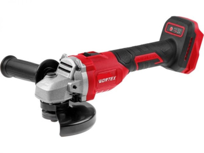 Углошлшлифмашина аккумуляторная WORTEX LX CAG 1812-1 E в чем., 18 В, 125 мм, 8000 об/м (рег. об.)