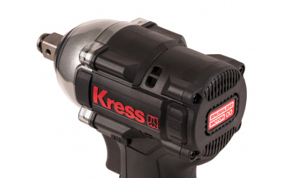 Аккумуляторный гайковерт бесщеточный KRESS KU272.2 20В, 400Нм, 4Ач х 2, ЗУ 2А, кейс