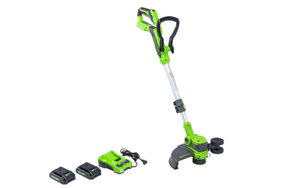 Триммер аккумуляторный Greenworks G24LT30K4 (24В, с АКБ 4Ач и ЗУ) 30.5см