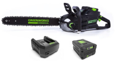 Цепная пила аккумуляторная Greenworks GC82CS25K2 (82В, с 1xАКБ 2,5Ah и ЗУ) 46см