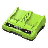 Зарядное устройство Greenworks G40UC8 (40В, 4А) для 2-х аккумуляторов