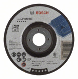 Обдирочный круг 125-22,23мм 7мм Best for Metal вогнутый, BOSCH