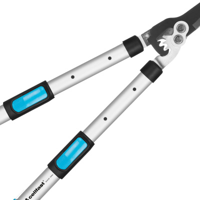 Ножницы для живой изгороди телескопические Cellfast IDEAL, волнообразные, 70-90 см, лезвие 20 см