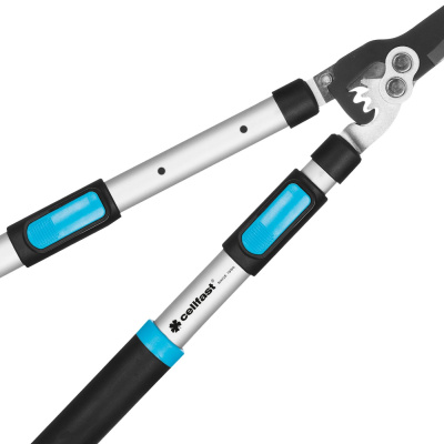 Ножницы для живой изгороди телескопические Cellfast IDEAL, волнообразные, 70-90 см, лезвие 20 см